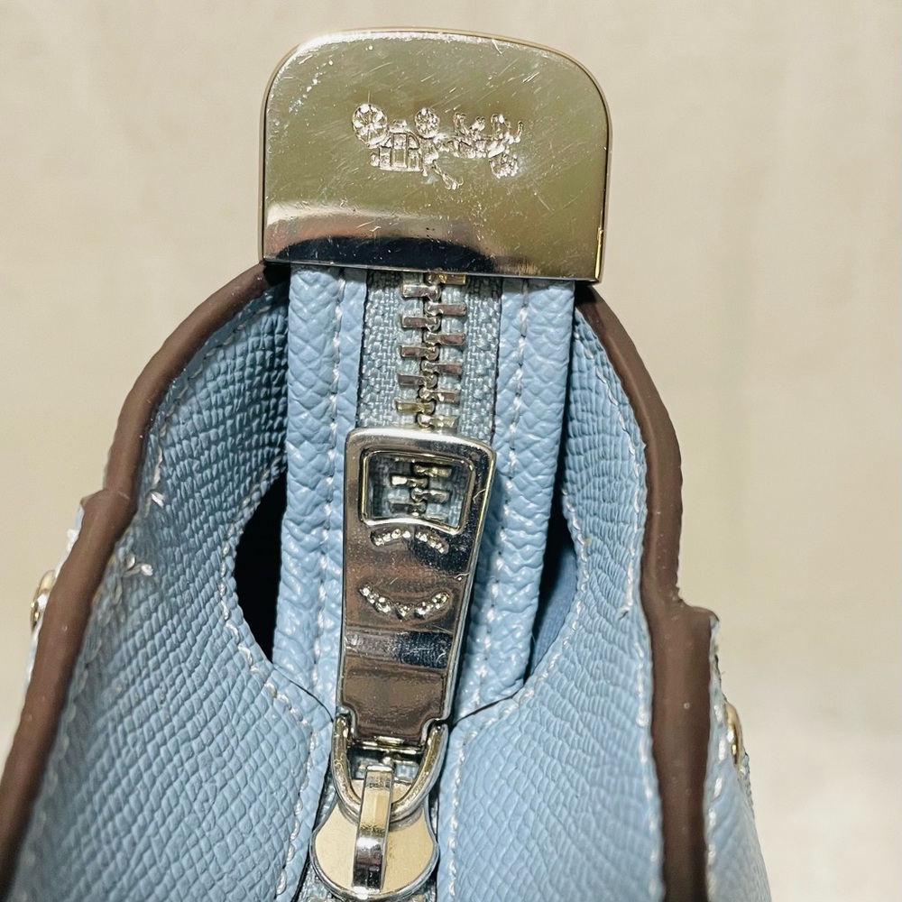 Coach Light Blue AveryTote Bag - Picture 11 of 15